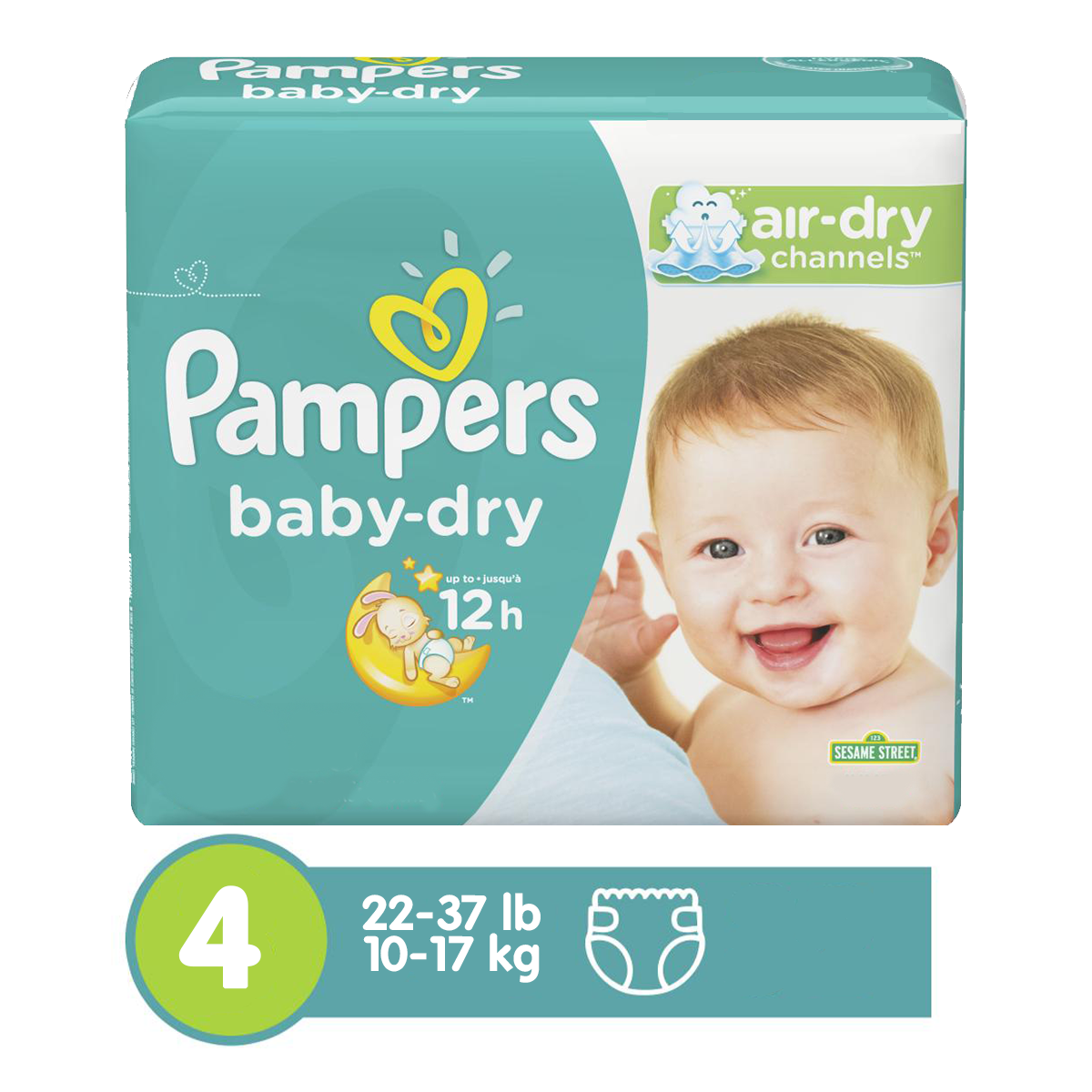 Pampers Baby Dry Talla 4 – Club de Pañales